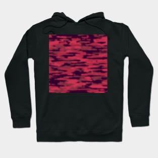 Dark Red Camouflage Hoodie